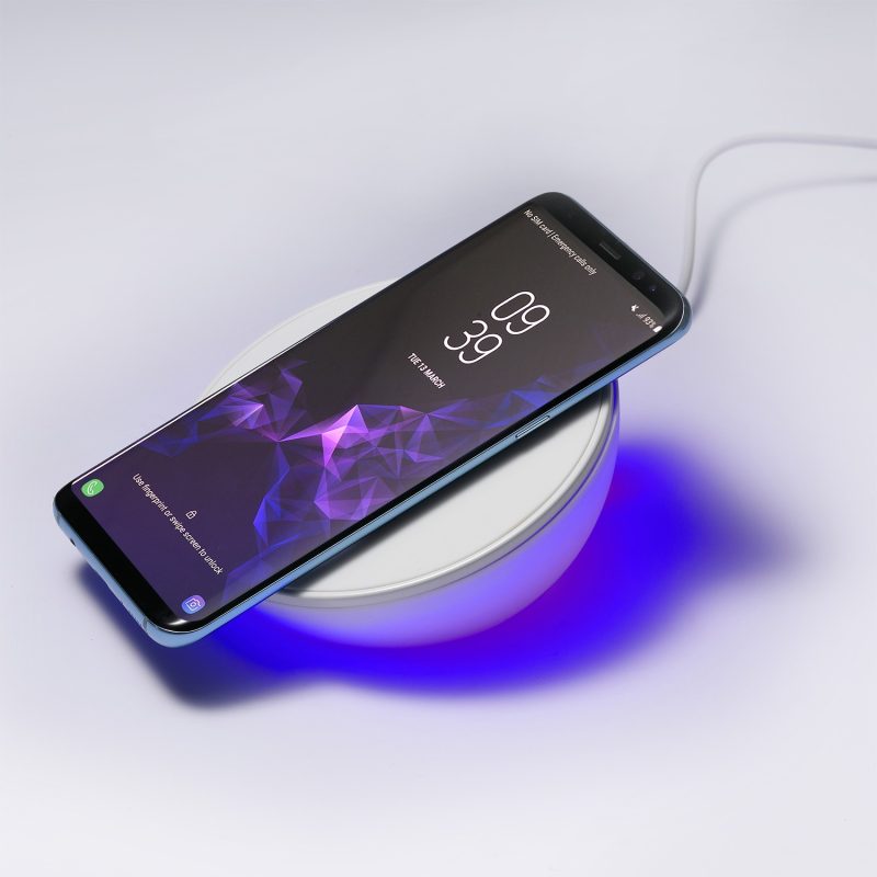 smarts fast charger voltbeam n w w with clock and light white