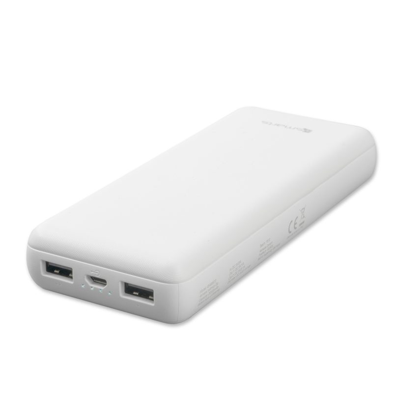 smarts power bank volthub go  mah white