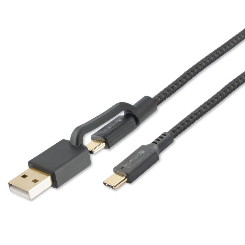 smarts usb a usb c usb c m