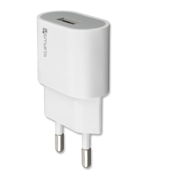 smarts wall charger volt plug compact w white