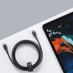 aukey cb cd impulse cable usb c  gen m black w pd