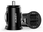 aukey cc s expedition duo w ultra small  port car charger