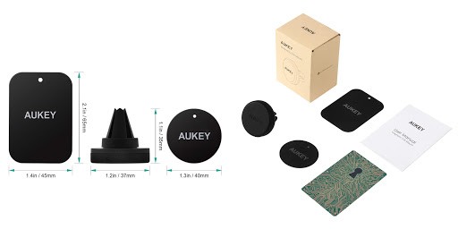 aukey hd c universal magnetic car mount