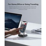 aukey lc ab aircore series  in wireless charging stand black
