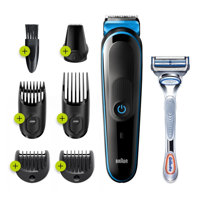 braun all in one trimmer  in  styling kit mgk