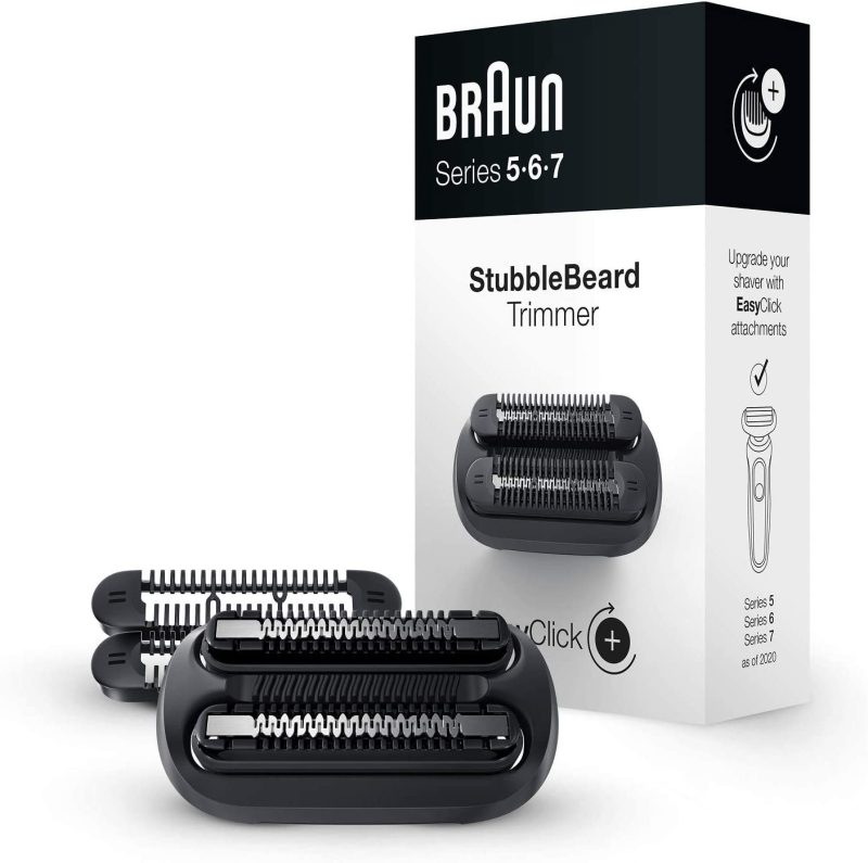 braun easy click stubble bear trimmer
