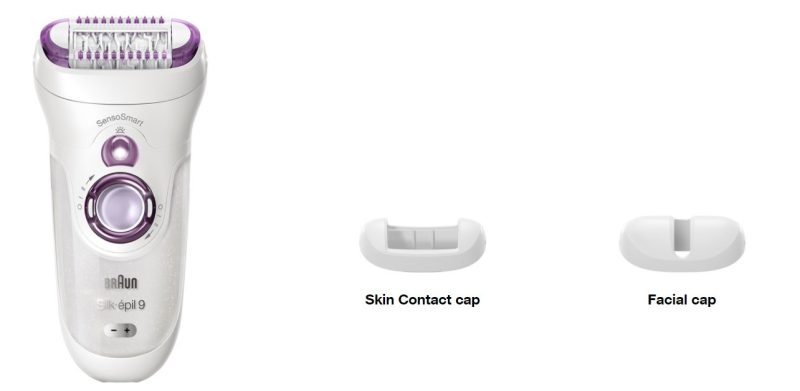 braun silk epil  sensosmart violet