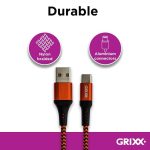 grixx-cable-usb-c-to-usb-braided-3m-redblack-2