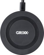 grixx optimum wireless charger w qi certified black