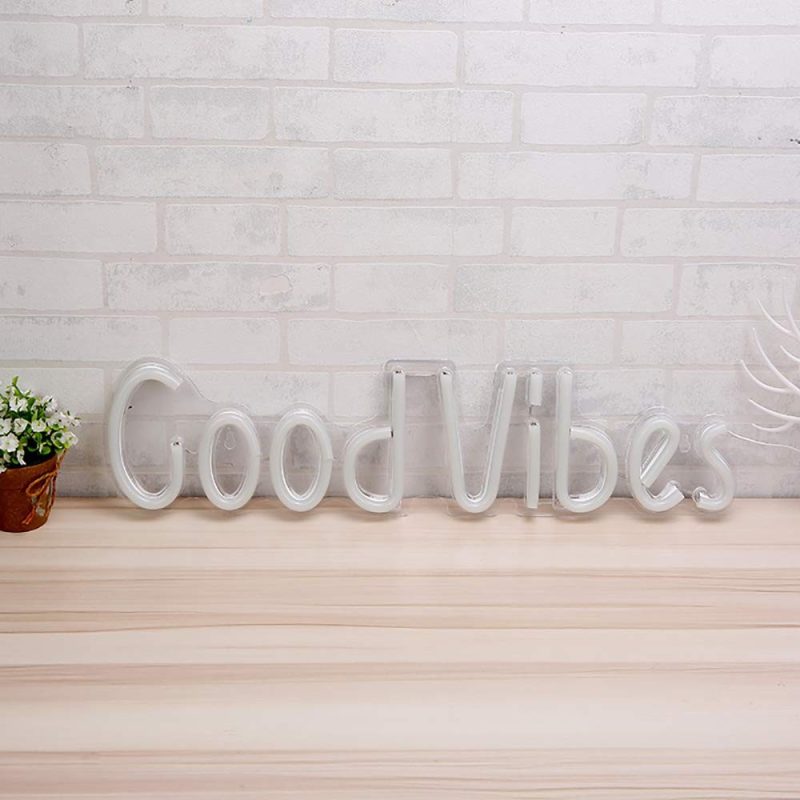 led neon good vibes