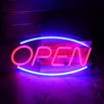 led neon open
