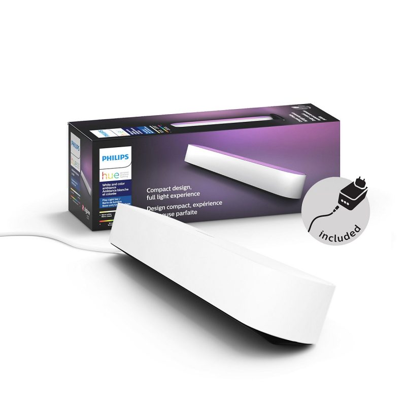 philips hue play light bar base white