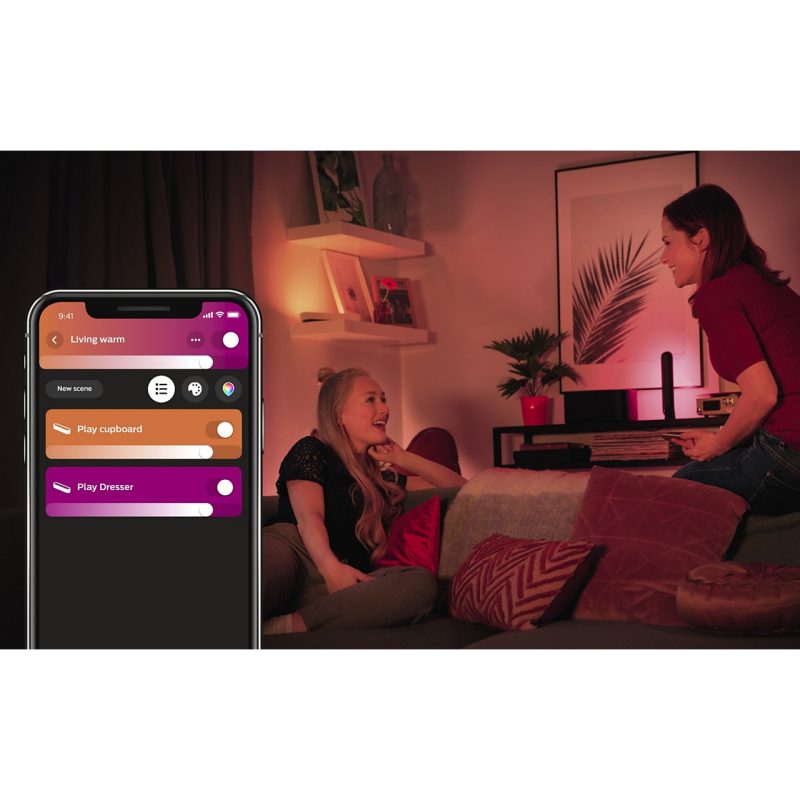 philips hue play light bar double pack black