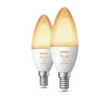 philips hue white ambiance e candle  pack