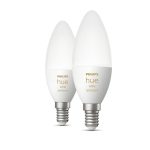philips hue white ambiance e candle  pack