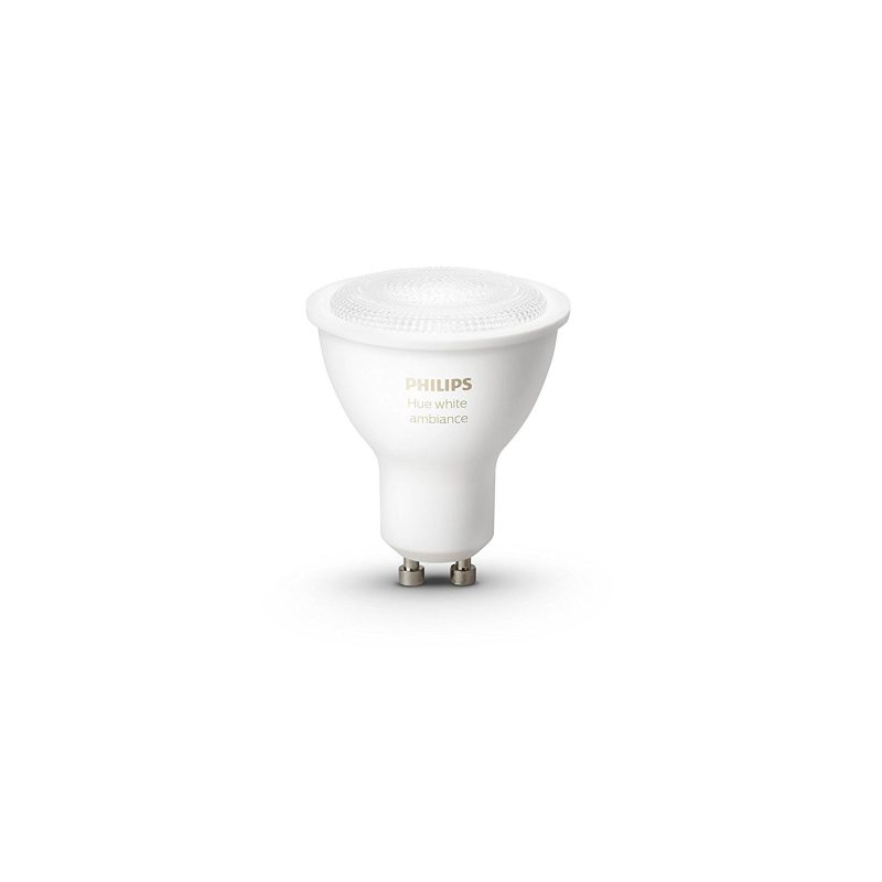 philips hue white ambiance gu spot light  pack