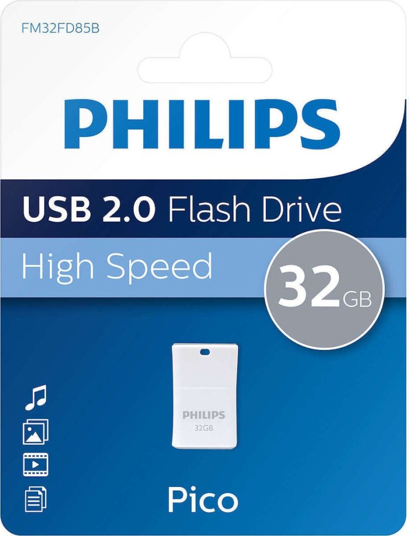 philips usb  gb pico edition grey fmfdb