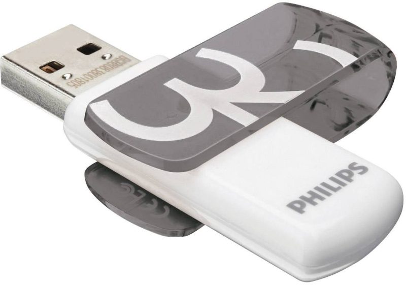 philips usb  gb vivid edition grey  pack fmfdd