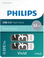 philips usb  gb vivid edition grey  pack fmfdd