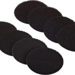 python velcro coins mm black