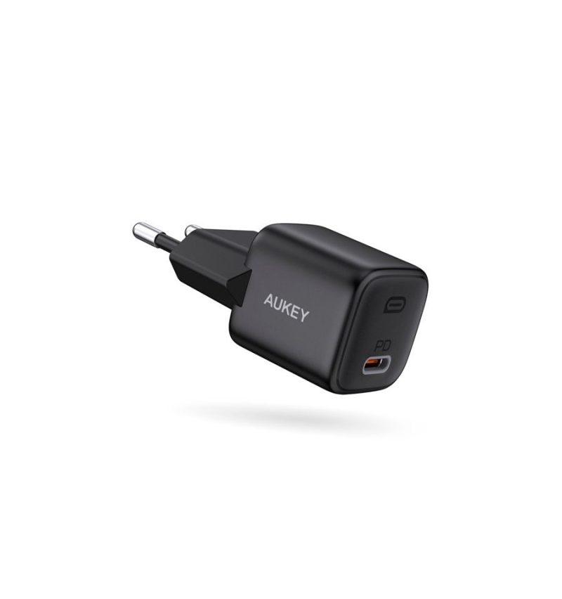 aukey-pa-b1-omnia-mini-20w-type-c-wall-charger-black