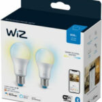 Wiz White Ambiance E27 A60 2pack
