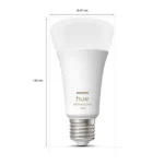 Philips Hue White & Color 13.5W A67 E27 - Image 3