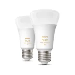Philips Hue White Ambiance 6W E27 2pc - Image 2
