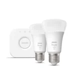 Philips Hue White 9W A60 E27 2pc - Image 2