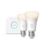 Philips Hue White 9W A60 E27 2pc
